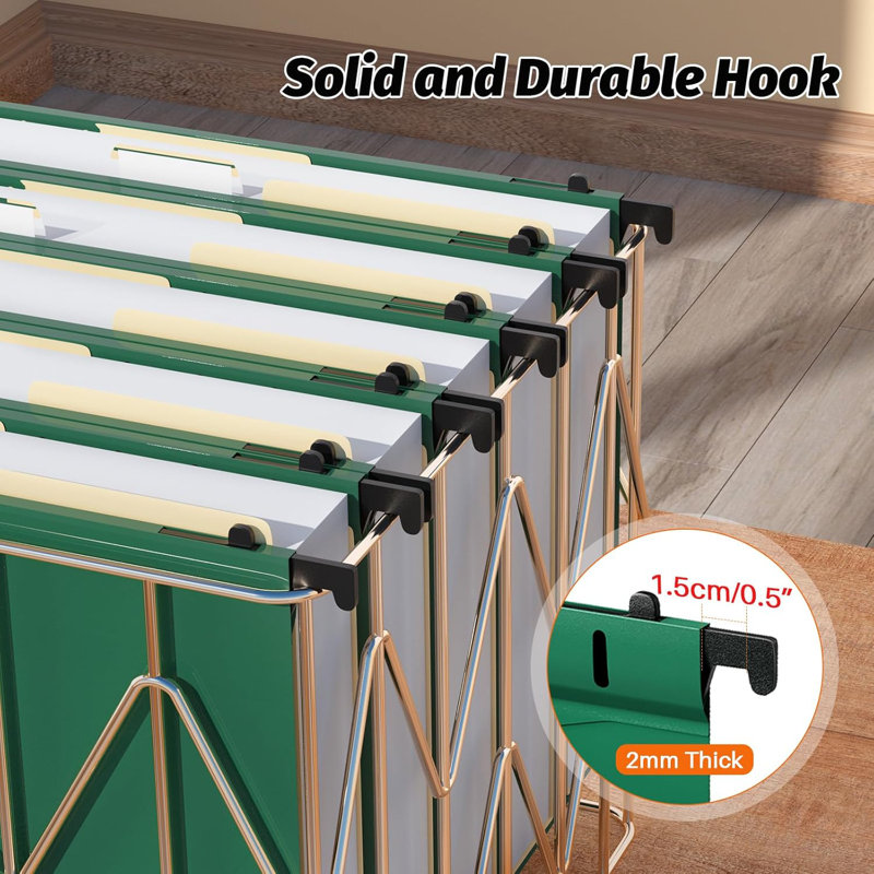 12-pack Vgreen Extra Capacity Hanging File Folders