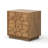 Corwin 2-Drawer Carved Wood  Nightstand