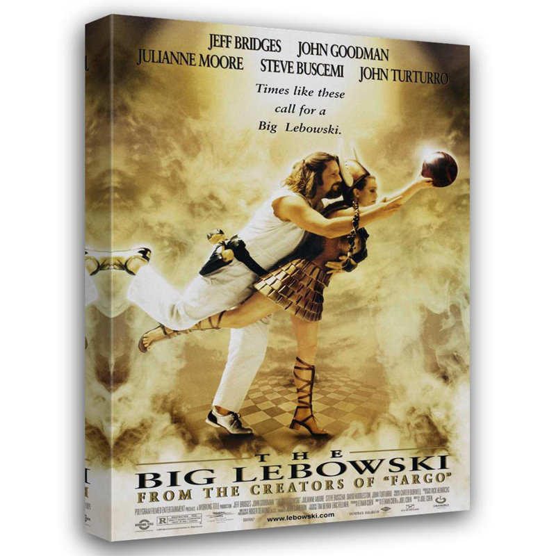 The Big Lebowski, H 18 po x l 12 po