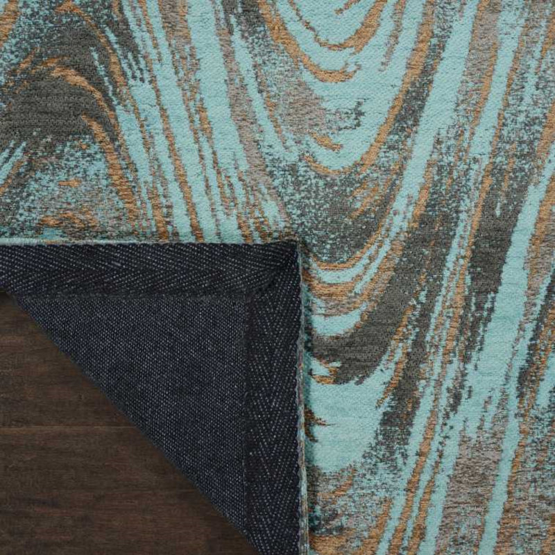 Gantz Abstract Indoor Rug, Rectangle 3'9" x 5'9"