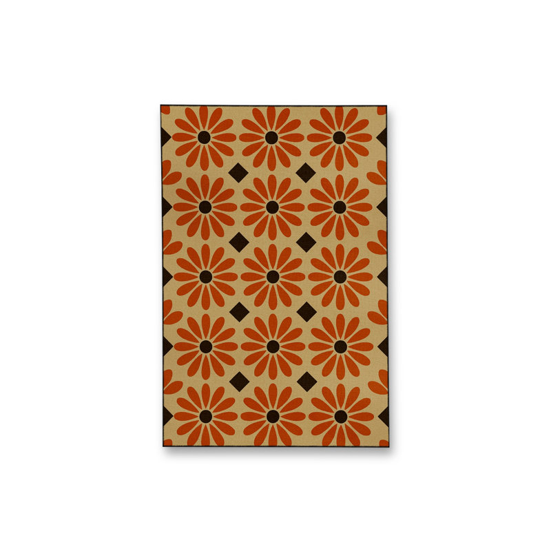 Tapis tissé crème Mosso, 4'7" x 6'7"