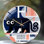 Horloge murale 12 po ronde en verre trempé avec mouvement à quartz silencieux