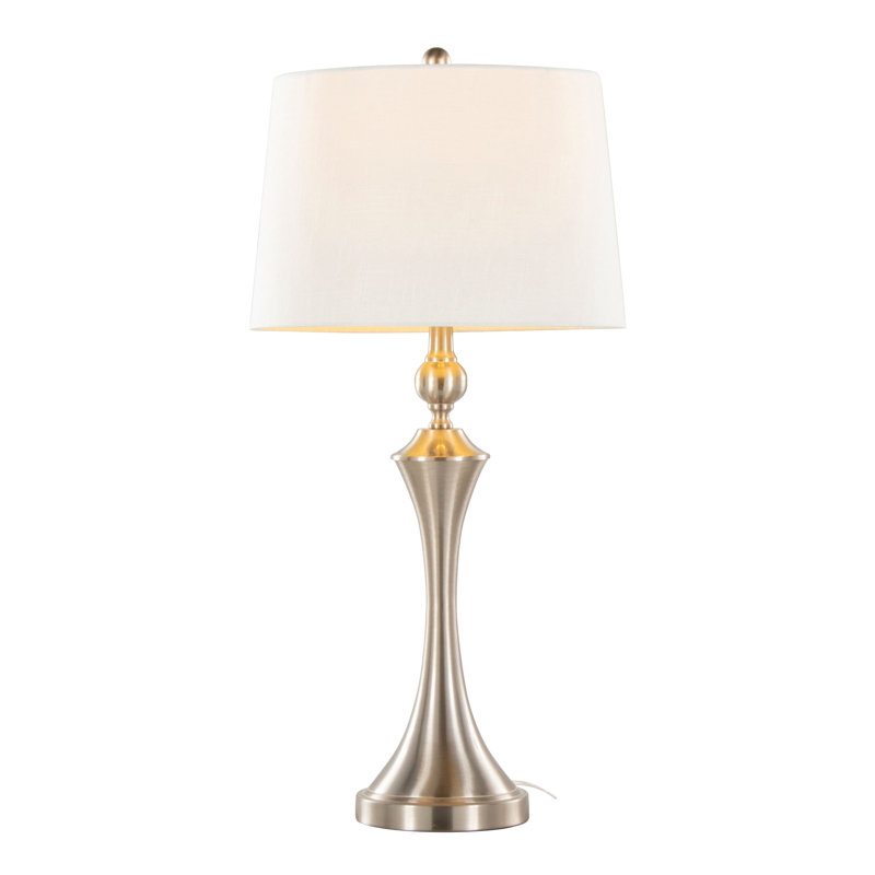 Lampe de table contemporaine, Argent