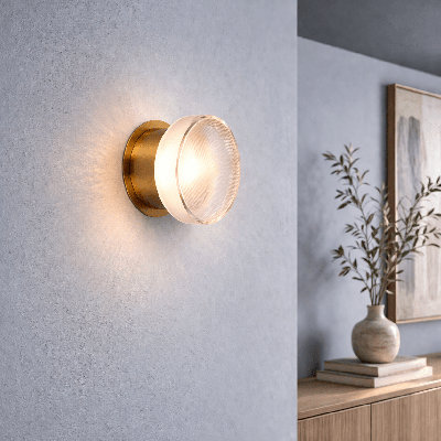 Lunox Copper LED Wall Sconce