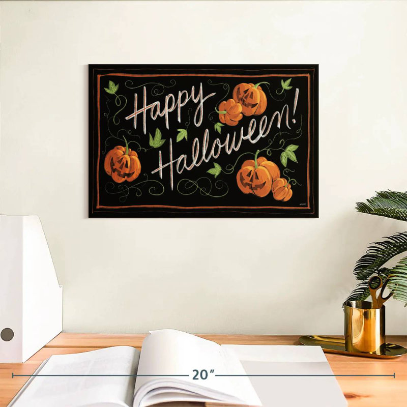 Jack O Lantern de Lelend Happy Halloween, H 8 po x l 12 po