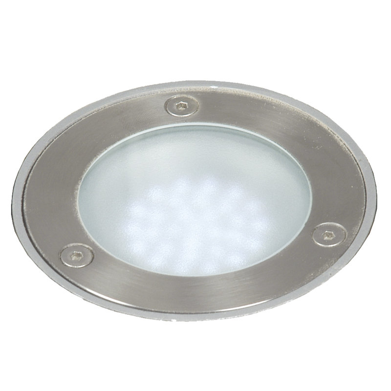 Silver Integrated LED Metal Deck Light