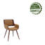 Nunda Faux Leather Mid-Century Dining Chair-1569597096