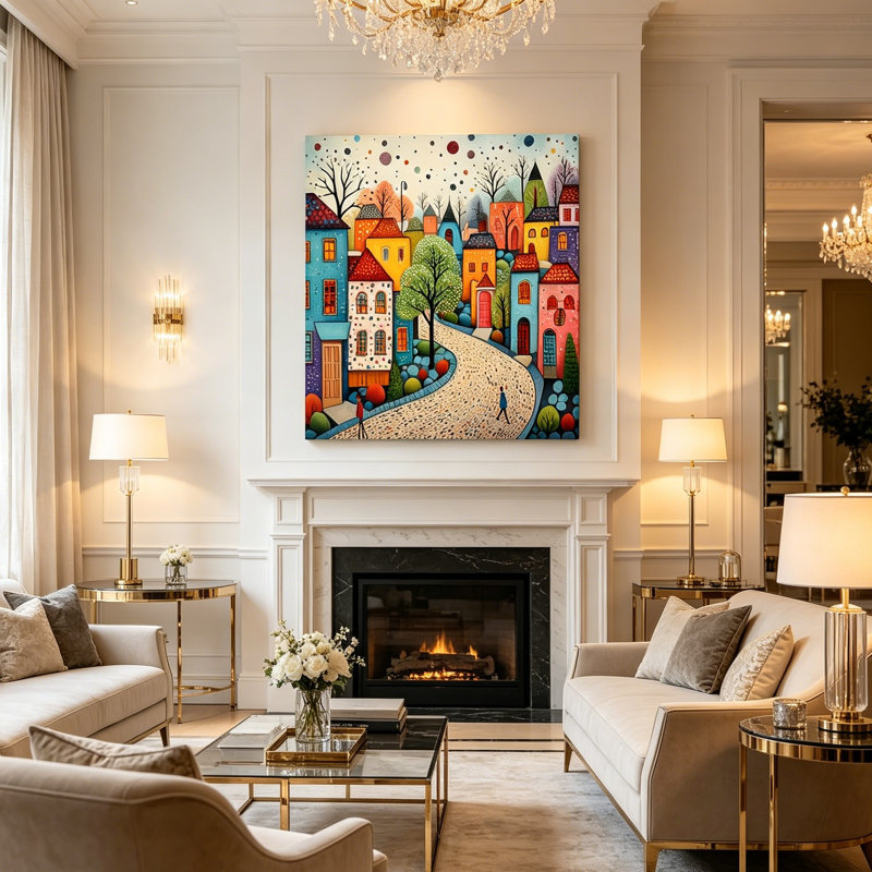 Floater Frame Print Set on Canvas