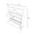 Shoe Storage Cabinet For Entryway,Free Standing Shoe Organizer With 2 Flip Drawers,Hidden Shoe Rack Storage Organizer For Doorway Hallway Closet-2120907724