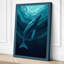Whale Rising Coastal - Wrapped Canvas-798978154-798978175