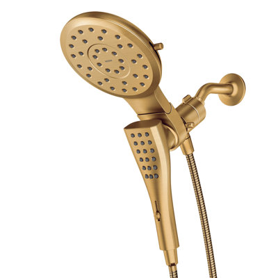Moen Verso Eight-Function 7" Diameter Spray Head Standard With Hand Shower with Eco Performance