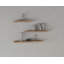 Ensemble de tablettes murales modernes (3 pièces), chêne saphir, 11,8 x 5,5 x 0,8 pouces | 100% panneau de particules enduit de mélamine, épaisseur: 0,7 pouce | Solution de rangement murale facile et élégante pour la décoration de la maison et du bureau-203384438