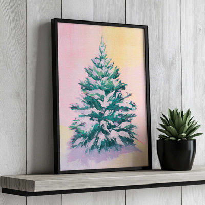 Tinsel Tree II by Grace Popp Art Print