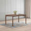 Solid Wood Base Dining Table-1136458180