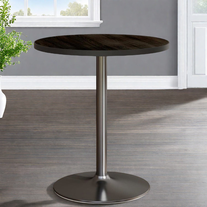 Table de salle à manger ronde de style moderne, petite table de cuisine, pour petits espaces