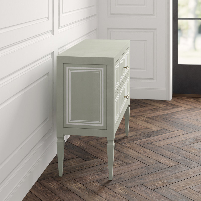 Milan Accent Chest, Ivory