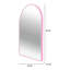 Damiun Metal Flat Wall Mirror-1686386787