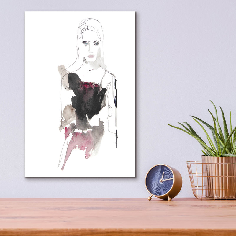 «The Look» par Schuyler Rideout, H 16 po x l 12 po