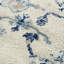 Tapis géométrique blanc / bleu / beige-70889321