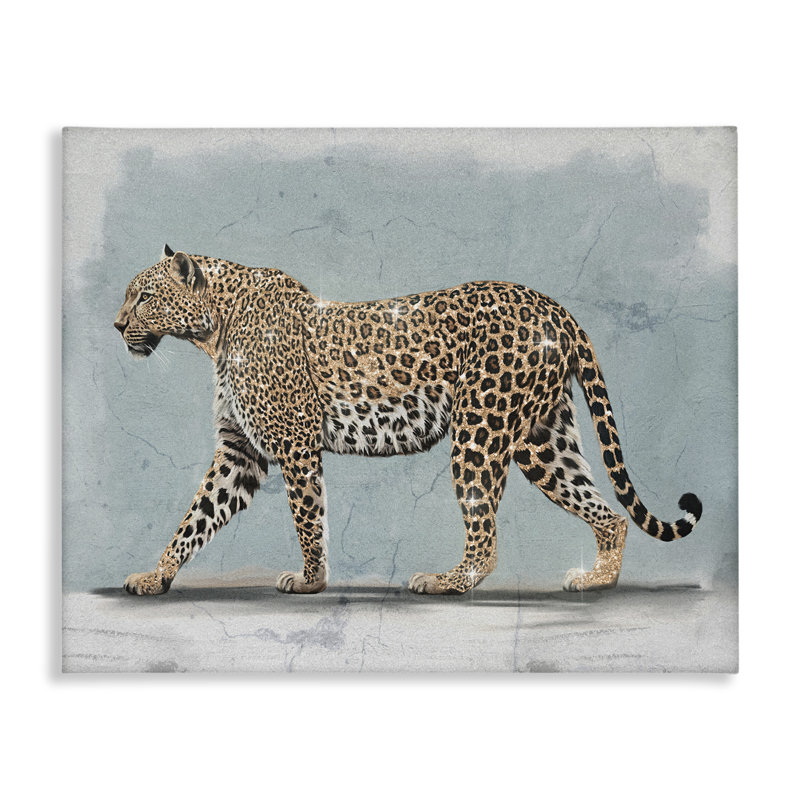 «Stepping Glam Leopard» par Svetlana Aleynikova, H 30 po x l 40 po