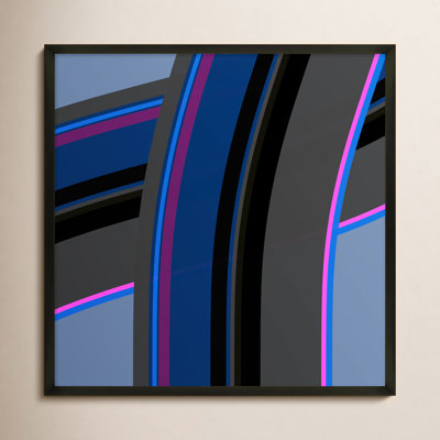 Zackary "Neon Twist" Print by Jacques Pilon