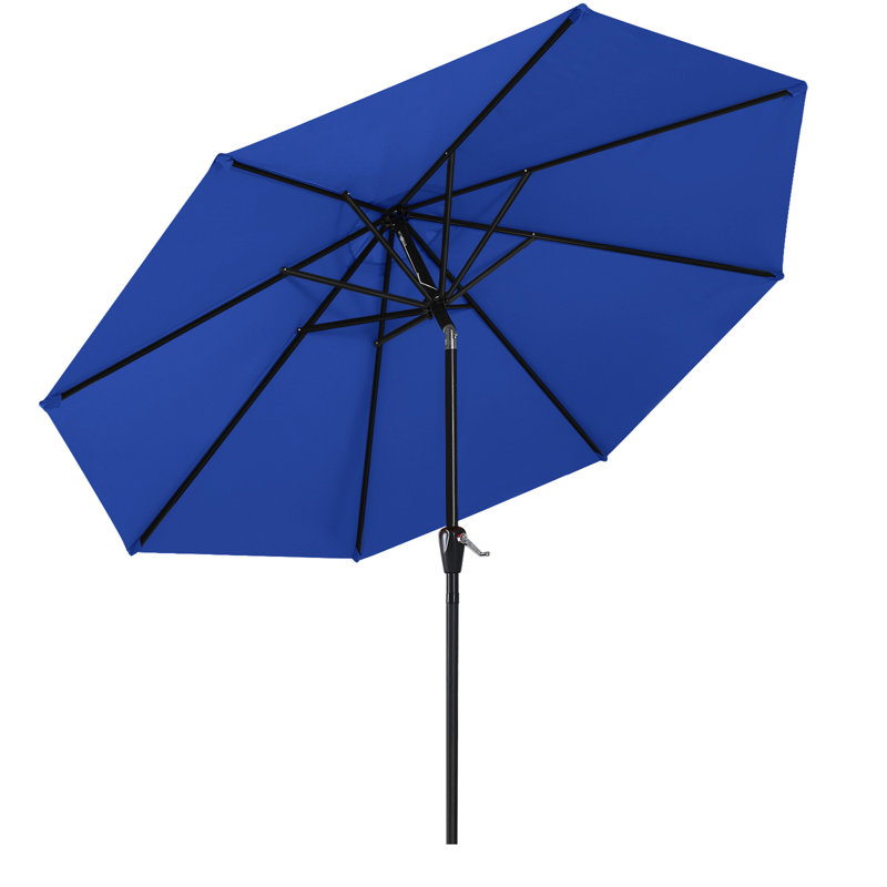 Parasol Cutts Market, Bleu, 9'