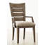 Fauteuil brun Feldstein