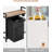 Double Laundry Hamper, Multifunctional Basket Organizer, 112L Laundry Sorter With Removable Bags And Fabric Handles, Large Top Shelf Laundry Bag For Bathroom, Dorm, Laundry Room