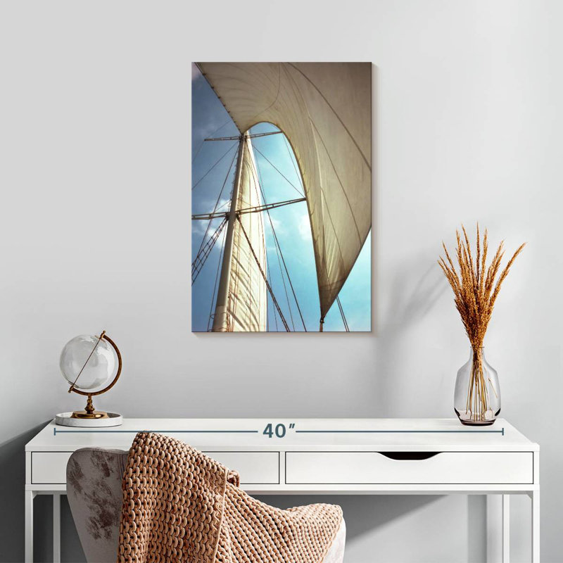 Senne Sails Cathedral, 24" H x 16" W