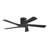 5 Solid Wood Blades Indoor Flush Mount Ceiling Fan With Remote-643255206-643255204-668650131