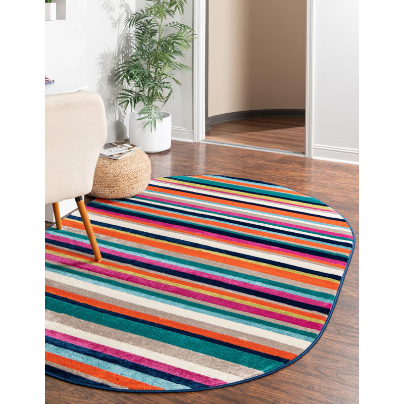Tapis Analiese, Ovale 7 pi 10 po x 10 pi