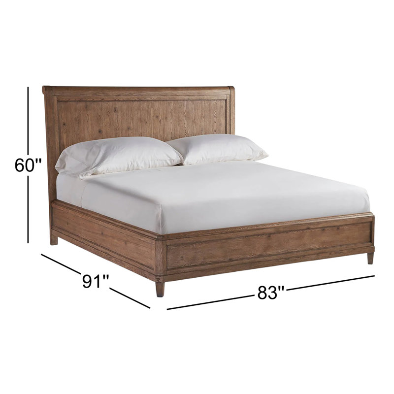 Griffith Park Panel Headboard Design Bed, King