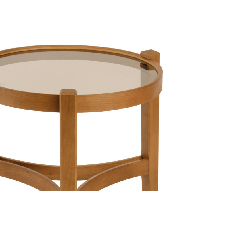 Solid Wood End Table, Walnut