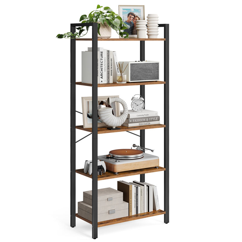Keemon Steel Etagere Bookcase Set of 2