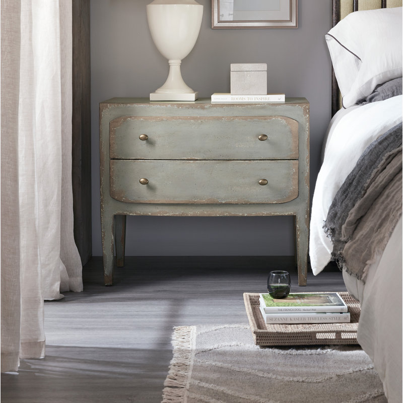 CiaoBella 2 - Drawer Nightstand, Speckled Gray