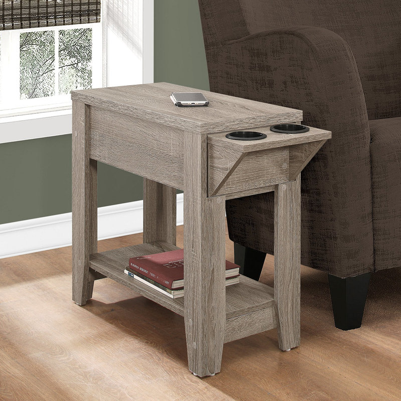 Lampe de rangement d'appoint de table, Taupe