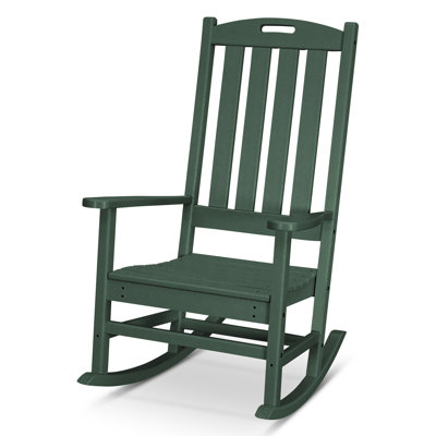 POLYWOOD Nautical Porch Rocking Chair