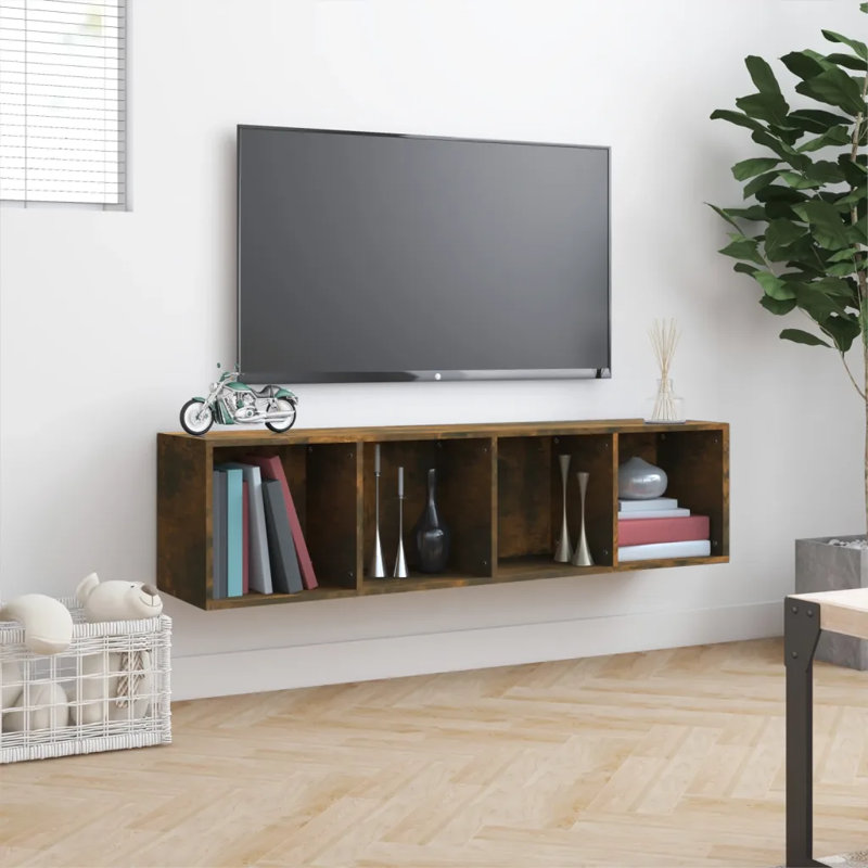 Keya Cube Bookcase, Dark brown