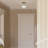 1 Light Natural Brass Crystal Semi-Flush