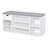 10 Pair Shoe Storage Bench