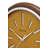 Elmyra Mid-Century Wood Wall Clock, C4346