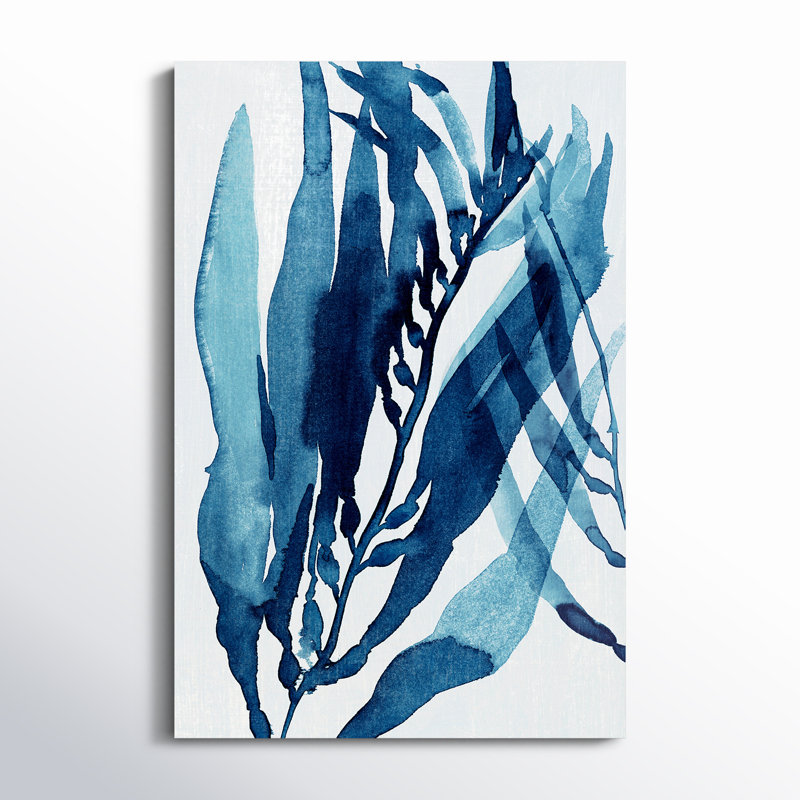 " Blue Drift II ", 36" H x 24" W x 1.5" D