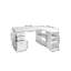 Burlisonjr L-Shaped Writing Desk-588299143