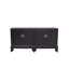 Early 20th Century Chinese Lacquered 4 Door Sideboard