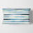 Housse et insert de coussin rectangulaire Aquatic