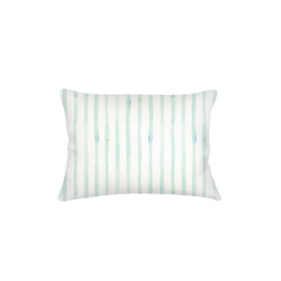 Coussin en lin rayé avec insert Riviera