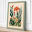Orange Blossom Study Botanical - Wrapped Canvas-131764875-131764876