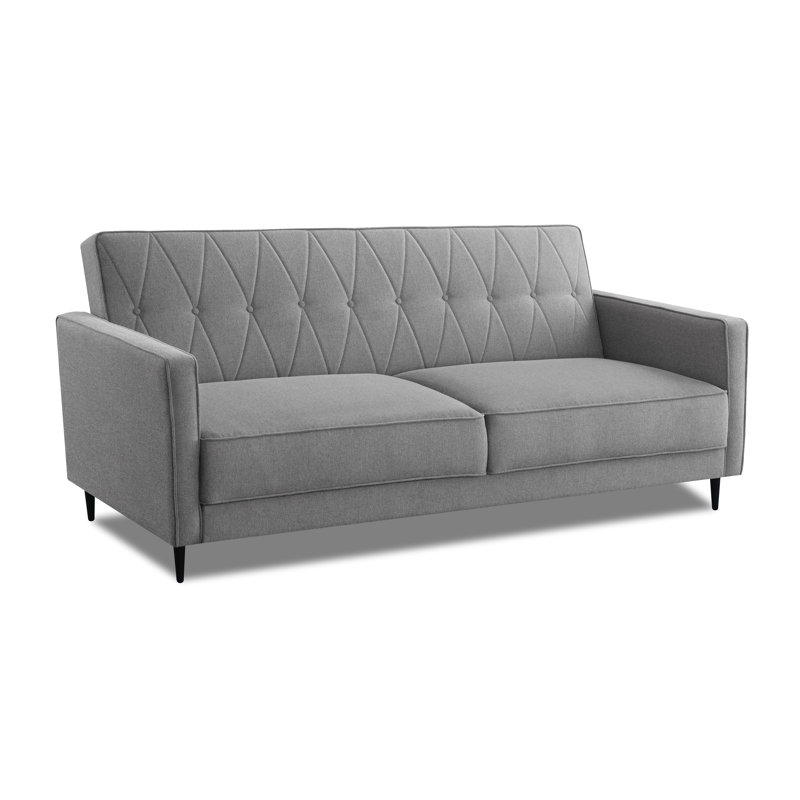Locke 3 Seater Chenille Sleeper, Grey