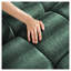 Ensemble de canapé modulaire en chenille capitonné 2 places Forest Forest avec repose-pieds et coussins décoratifs pour le salon-602627988