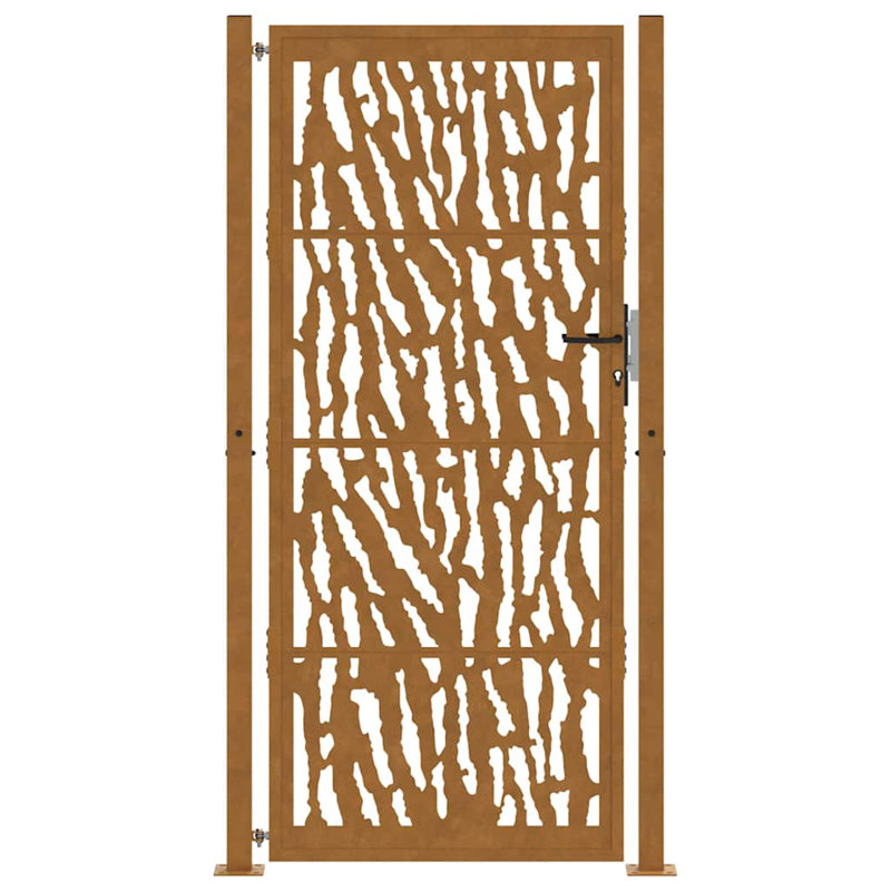105 cm W Gate Fencing with 1 Panel(s) Included, Rusty, 105 x 205 cm